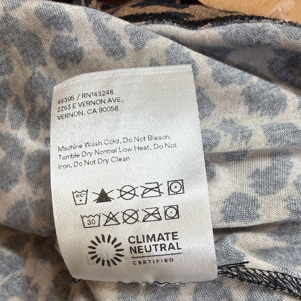 Reformation Leopard Print Maxi Dress - Brown and Black - Picture 7 of 7